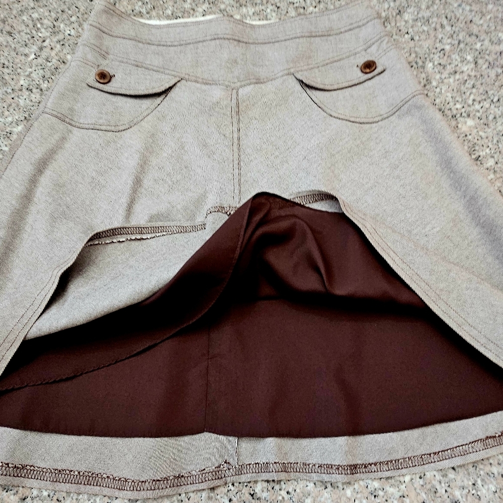 Anthropologie mid knee skirt